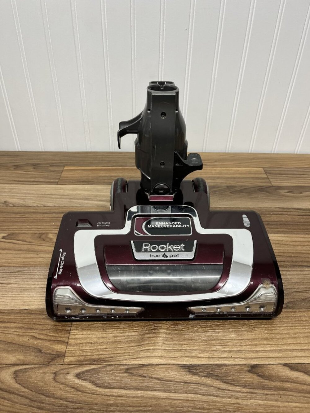 Shark Rocket Deluxe Pro Floor Nozzle Head Burgandy HV322 HV320 HV321 - Tested